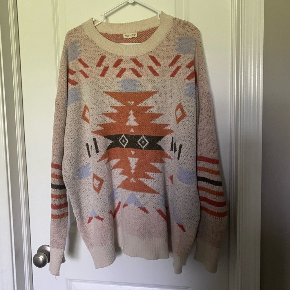 Boutique Aztec Sweater